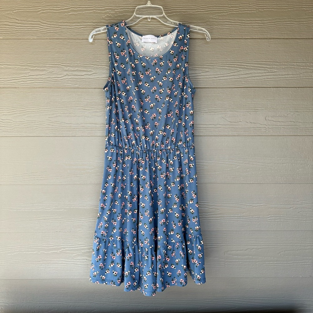 French Grey Dress Size Large